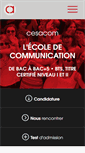 Mobile Screenshot of cesacom.fr